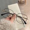Vintage Square Glasses Blue Light Blocking Trendy Eyeglass Frames for Men and Women Fashion Optical Frames