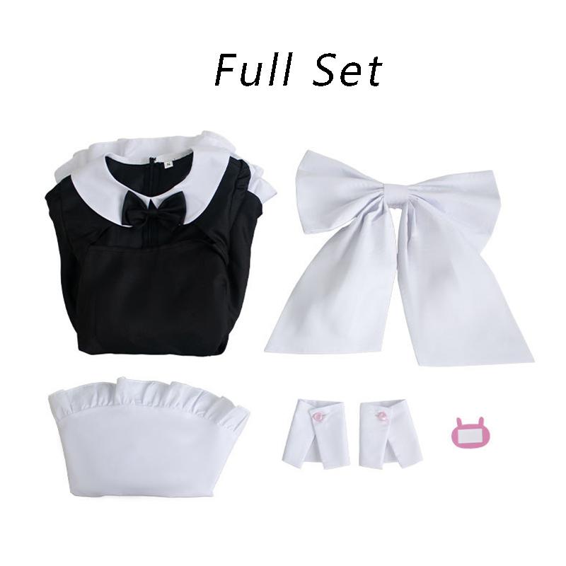 

Костюм горничной Rabbit Hole Женский Сексуальный Косплей Костюм Черно-Белый Костюм Хэллоуин Карнавальное Платье S