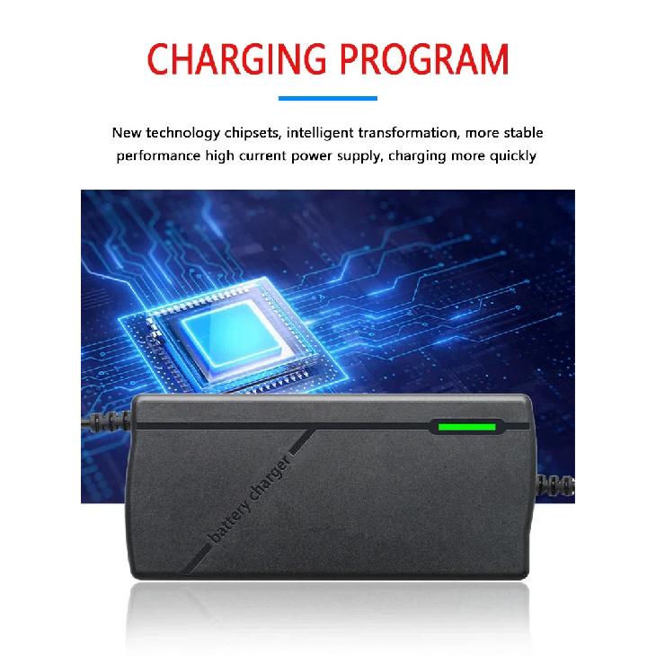 14.8V 24V 29V 36V 48V 52V 60V 72V 2A Lithium Battery Charger For 16.8V/25.2V/29.4V/42V/54.6V/58.8V/67.2V/84V Cell Smart charging