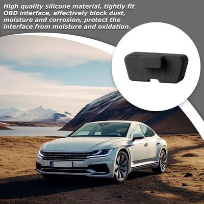 OBD Cover Lock Waterproof Vehicles Lid OBD Protector Silicone Protective Sleeve For Variety Of Models Automotive