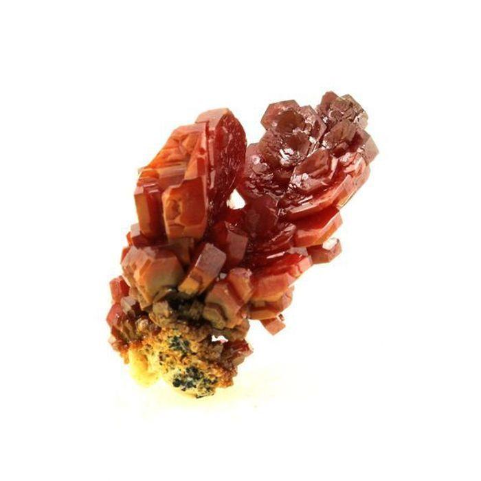 Pierres et Minéraux. Vanadinite. 95.5 ct. Mibladen Mining District, Midelt, Maroc.
