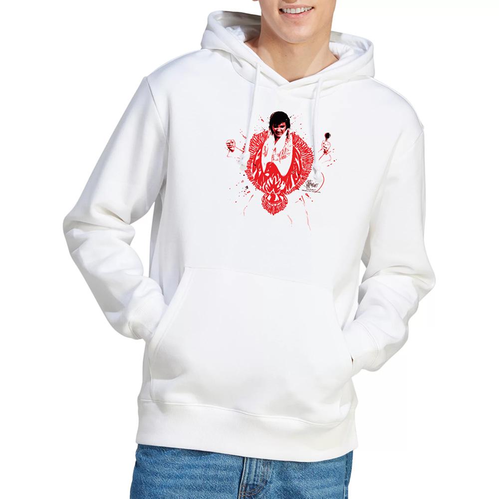 Elvis Presley Unisex Erwachsenen Roter Phönix Hoodie