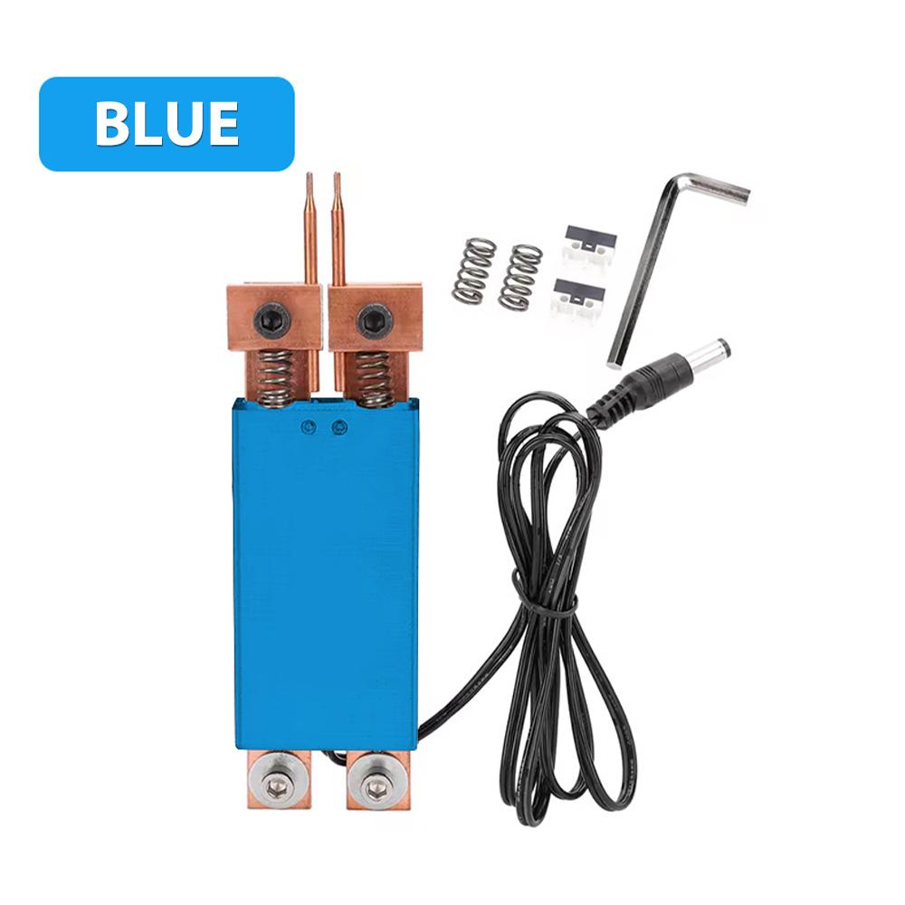 

18650 Battery Spot Welding Pen 4-12V Handheld Battery Spot Welding Machine 18650 Battery Nickel Sheet Nickel Strip Welding Head 4V-12V синий
