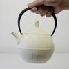 Nambu Ironware Ichido Teapot Kurumi Premium Ivory X X Teapot 0.5L W14.5 D11.5 H17.5 (cm)