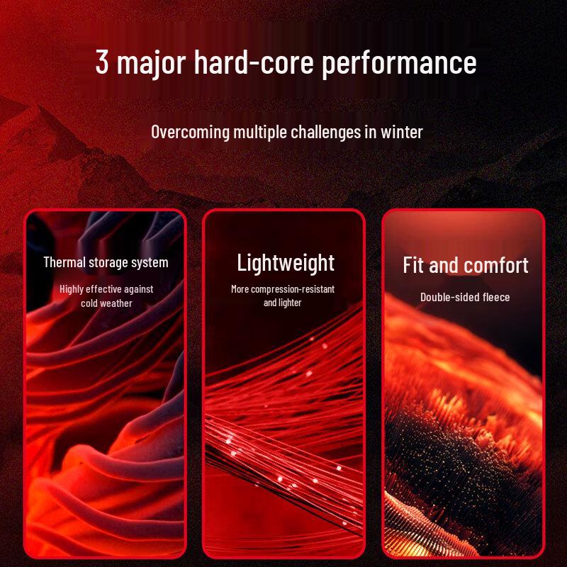 ROMON Men's 3-in-1 Fleece-Lined Outdoor Jacket