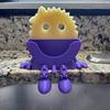 Funny Sponge Holder with Drainage Creative Sink Organizer for Kitchen 3D Printed Smile Sponge Rack Kitchen Sink Accessory