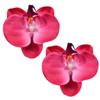2pcs Korean Style Artificial Butterfly Orchid Decoration Flowers Orchids  Car Home Decoration
