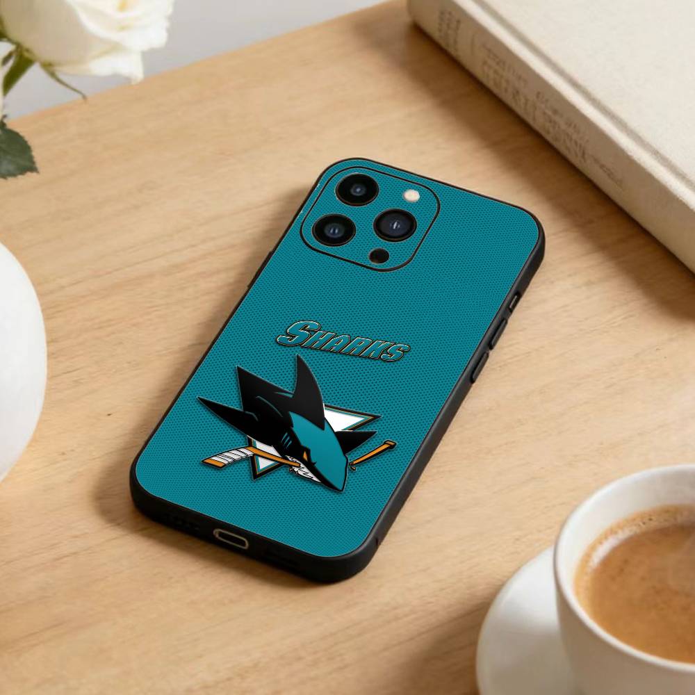Macklin Celebrini San Jose Sharks Phone Case For iPhone 17 16 15 14 13 12 Max Plus Silicone Black Cover iPhone17air