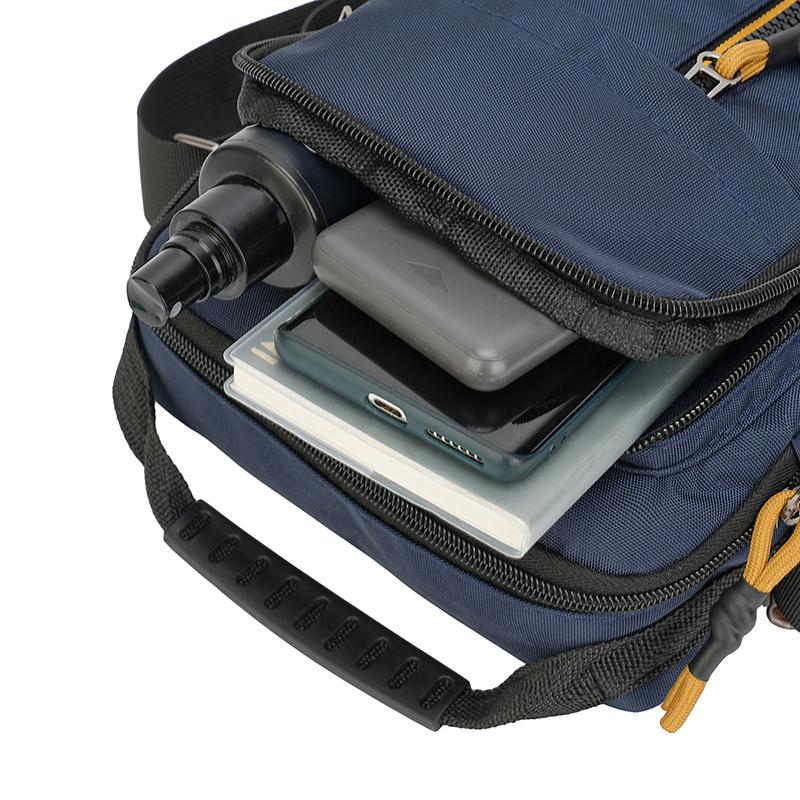 Men Crossbody Bag Single Shoulder Bags Big Capacity Storage Bag Fashion Multi-Pockets Business Crossbody Bags