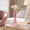 Elegante Kleiderförmige Vase, 3D-gedruckter minimalistischer Blumenhalter, Moderne dekorative Knospenvase für Wohnzimmer, Eingangsbereich, Schminktisch, Heimdekoration