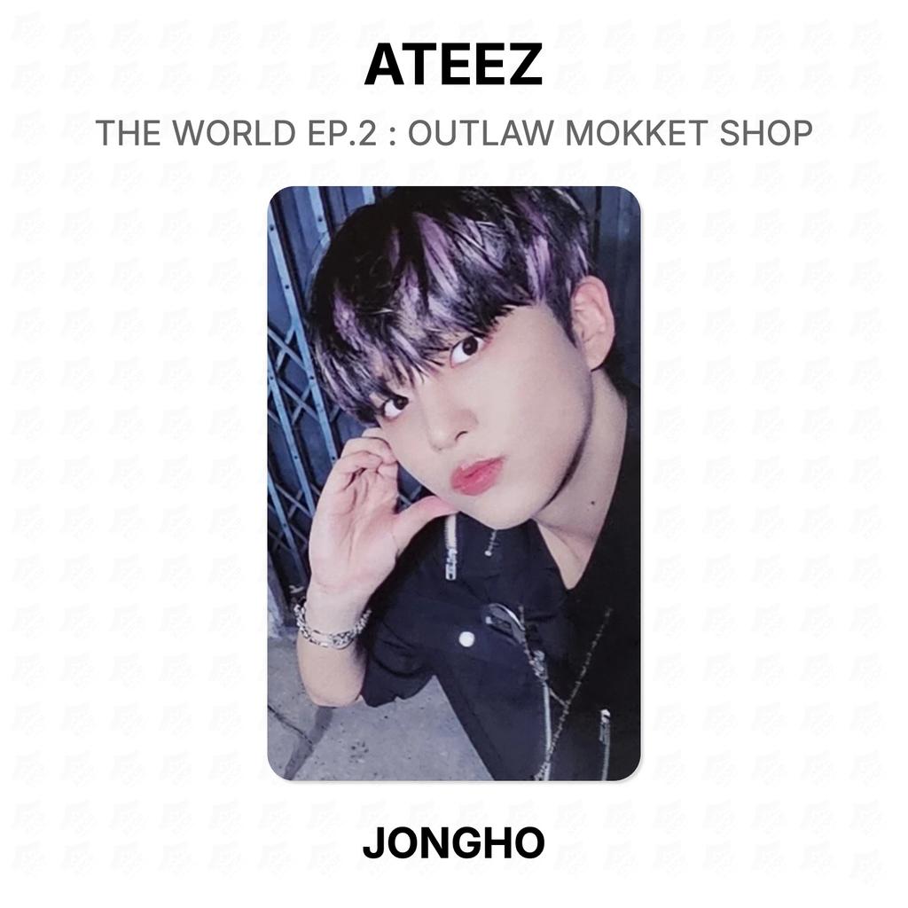 ATEEZ THE WORLD EP.2 : OUTLAW MOKKET SHOP Official Photocard