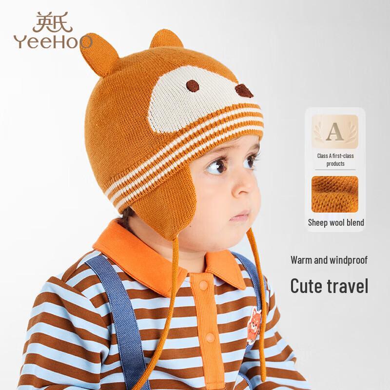 

YEEHOO Kids Fox Earflap Knitted Hat 44