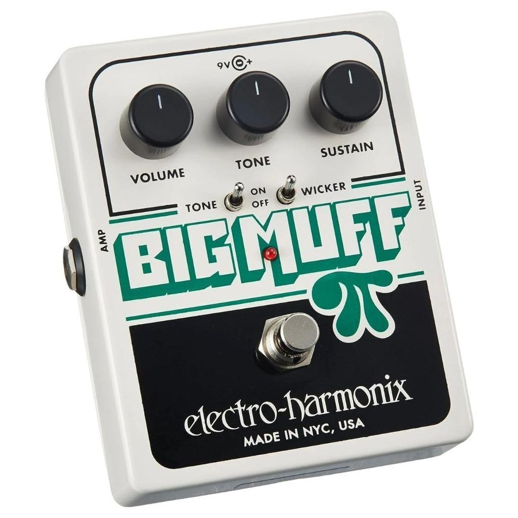 Big Muff Pi with Tone Wicker distortion pedal electro-harmonix