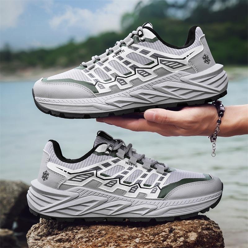 New Men's Shoes Outdoor Hiking Casual Shoes Men's Travel Sports Running Shoes Dad Shoes