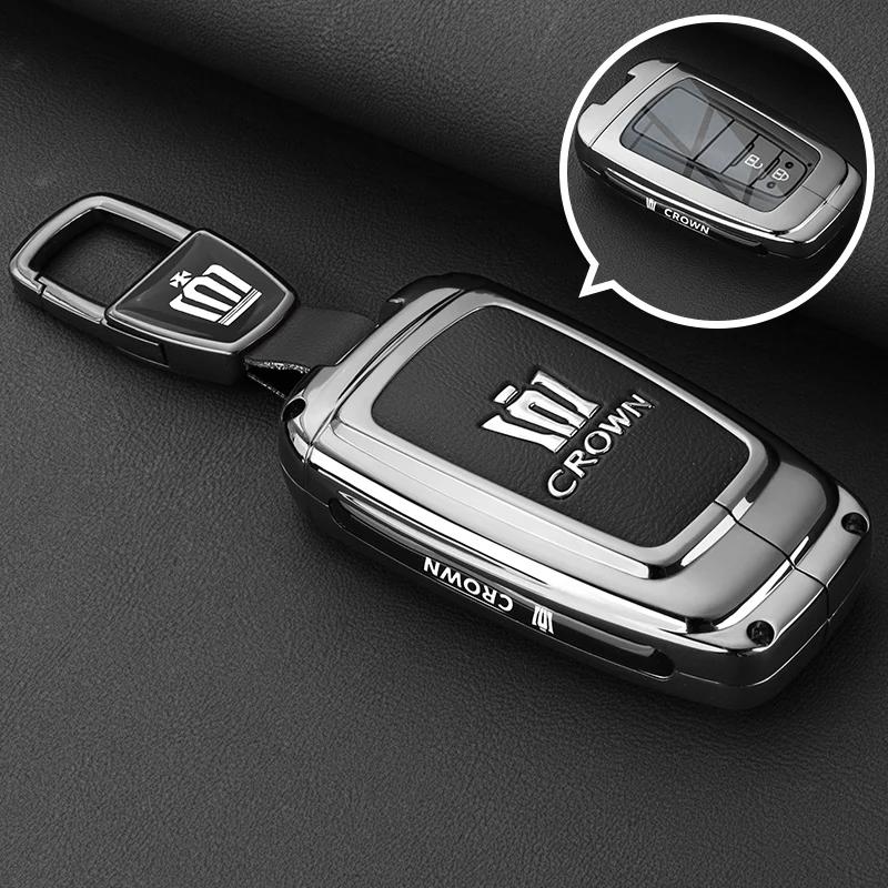 ANW1 2024 Toyota Crown Land Cruiser Key Set 14th Generation Special Product 13 Luxury Edition Automotive Parts 12 Buckle Case for Men