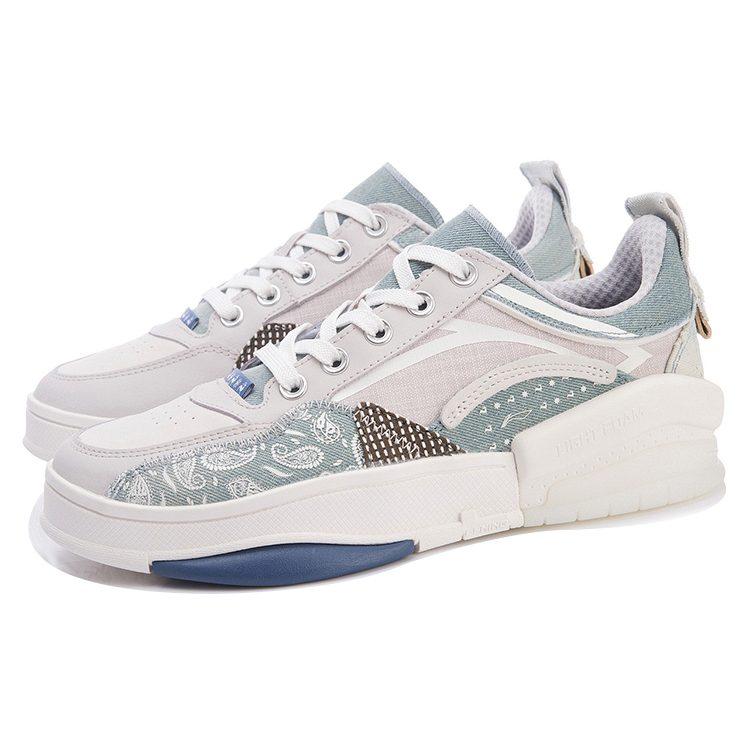 Li Ning Wave Zen Textil, Spaltleder Rindleder Rutschfest, Abriebfest, Ausbalanciert, Leicht, Atmungsaktiv AGCR213-2