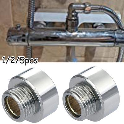 Sturdy Chrome Reducer for Shower Hose Head Adaptor 34 Female To 12 Male