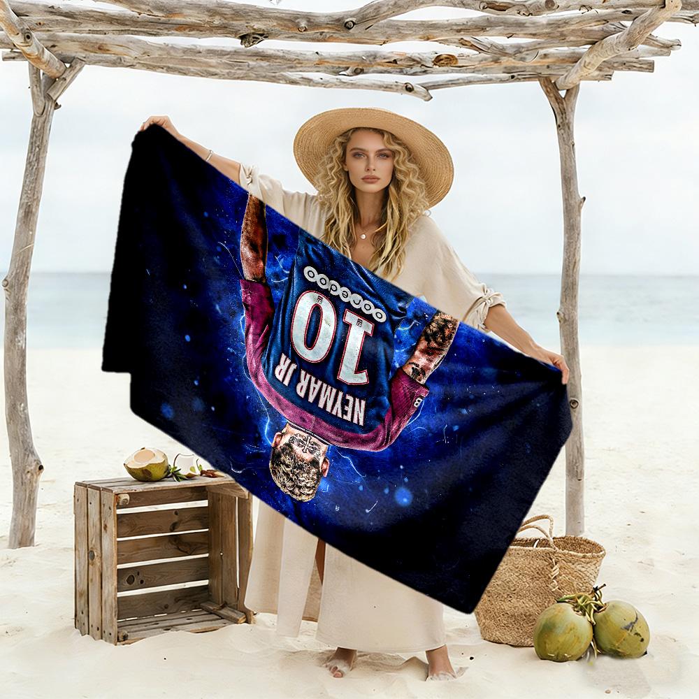 City Player Celebration Beach Towel Super Soft Microfiber Quickdry Fabric Comfortable Lightweight
