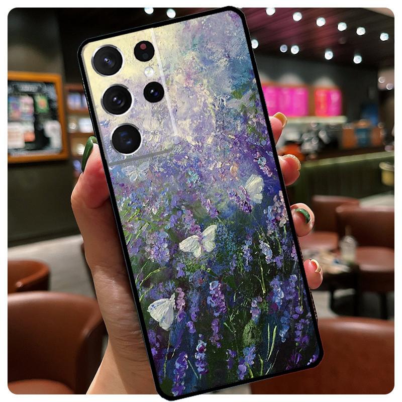 

Beautiful Butterfly Phone Case For Samsung Galaxy S25 S24 S23 S22 S21 S20 Ultra S9 S10 Plus S25 FE S24 FE Cover Galaxy S24