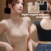 Invisible Shoulder Pad Bra Wireless Seamless Bra Right-angled Shoulder Underwear Girls Shapewear