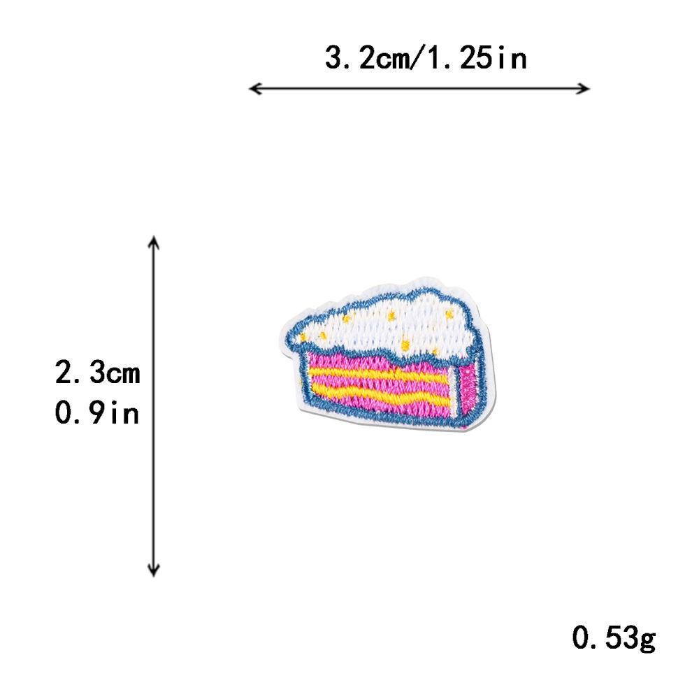 Japanese Style Sweet Donut Embroidery Patch for Clothing & DIY Decoration