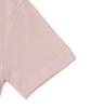SEOUL APPAREL Side Seoul Logo Crop Short Sleeve T-Shirt (Pink)