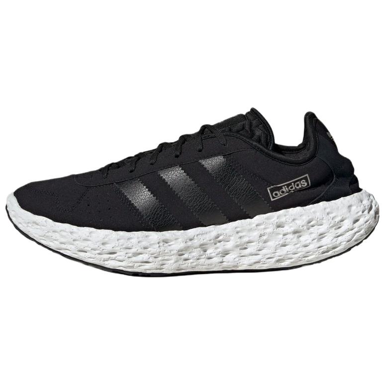 

Adidas Zponge Unisex Core Black Matte Silver Casual Sneakers JQ2547 42.5 чёрный