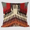 Cuscini in Lino con Fantasie Bohémien Multicolori Stampa Geometrica Etnica Astratta Federe per Cuscini Decorativi Cuscino per Divano del Soggiorno