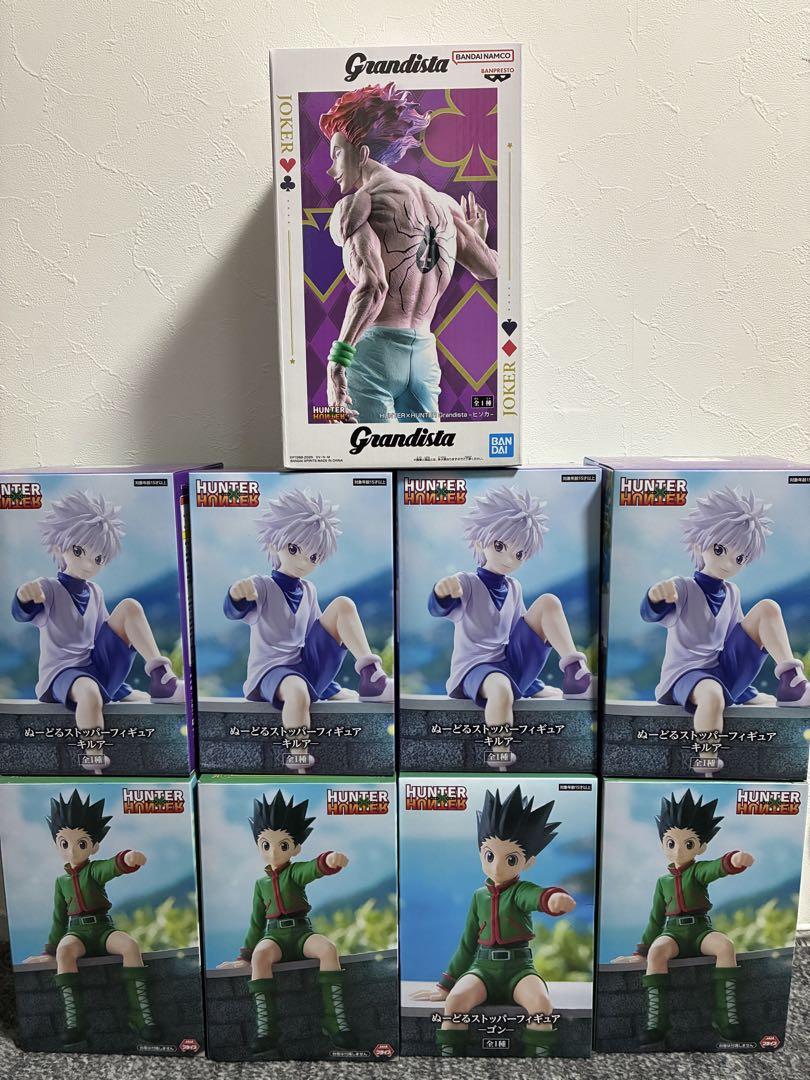 

[USED] Hunter x Hunter Noodle Stopper Figures Gon, Killua, and Hisoka