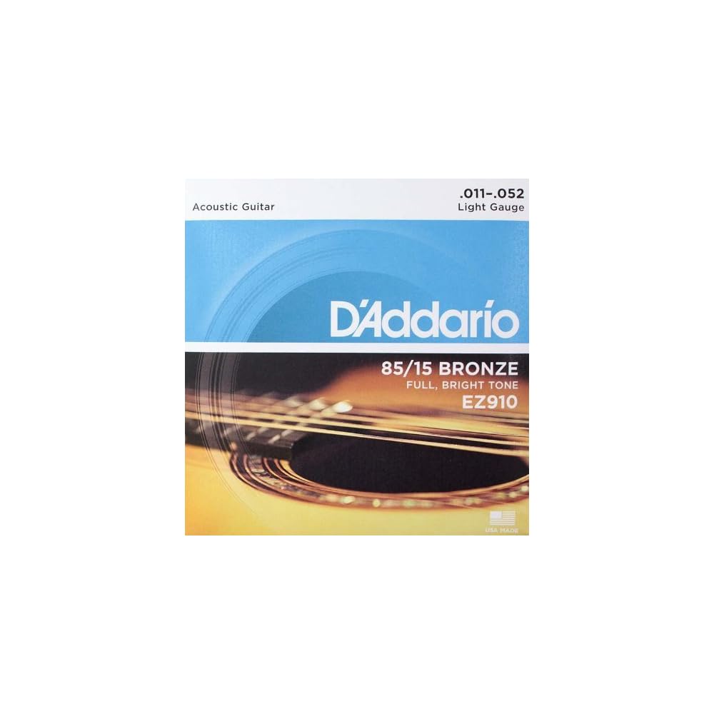 D Addario EZ910 Light x 5 SET Acoustic Guitar Strings