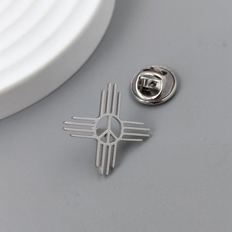 New Airport Brooch Cufflinks Creative Fashionable Loved By Airplane Enthusiasts Collectible Accessories 14k