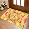 Floral Mandala Living Room Nonslip Area Rug Soft Carpet For Bedroom Game Playroom Sofa Office Home Decor Doormat Christmas Gift C929290