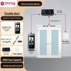 Realand F101B Face Recognition Access Control System with Double Magnetic Lock Kit CN Plug (adapter Included)