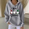 Women's Fashion Casual Christmas Angel Print Pullover Long-Sleeve Sweatshirt