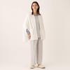 Afternoon Tea Living Pajama/Loungewear Set JF76 Waffle Knit Cardigan, Ivory