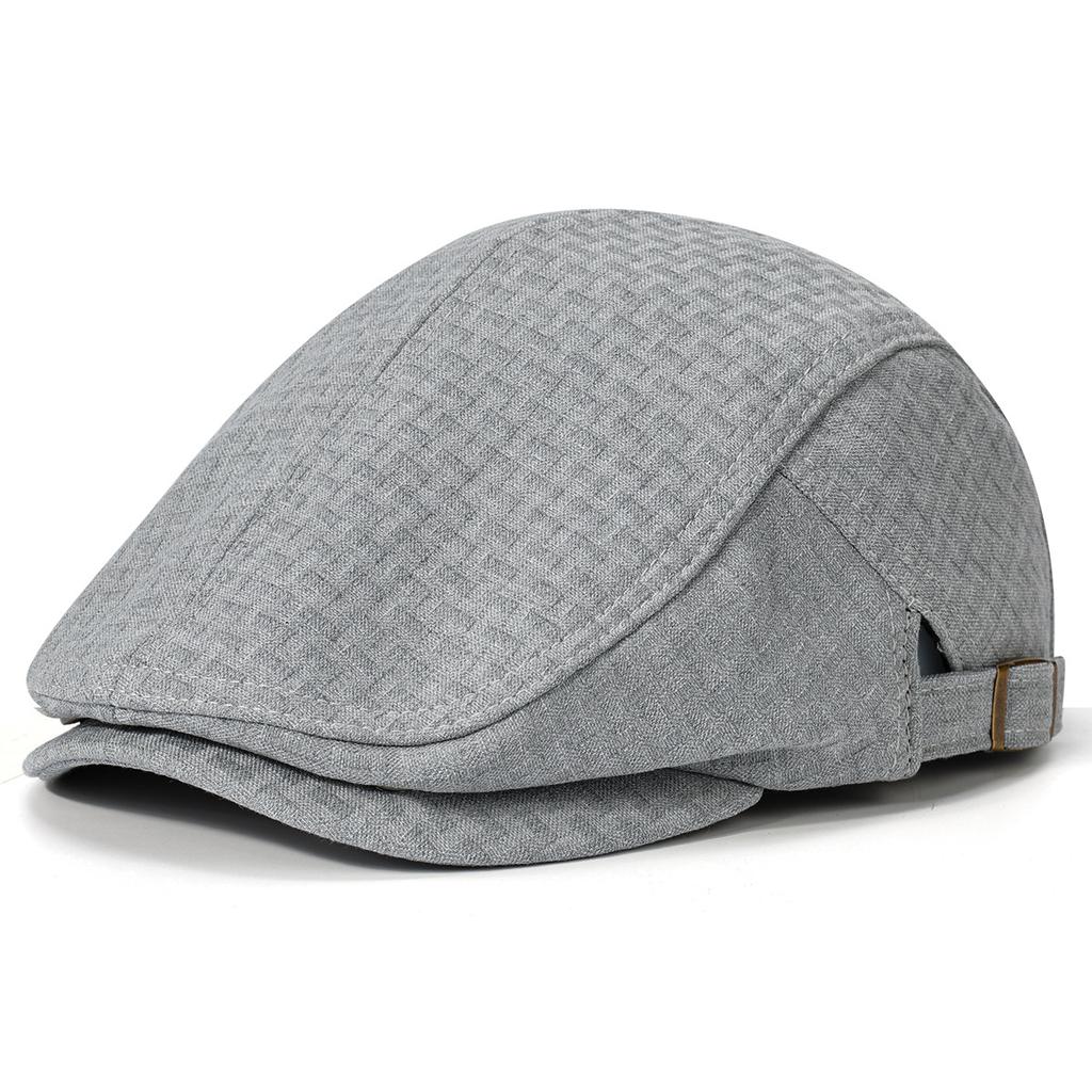 Forward Cap Men Women Peaked Cap British Retro Sun Hat