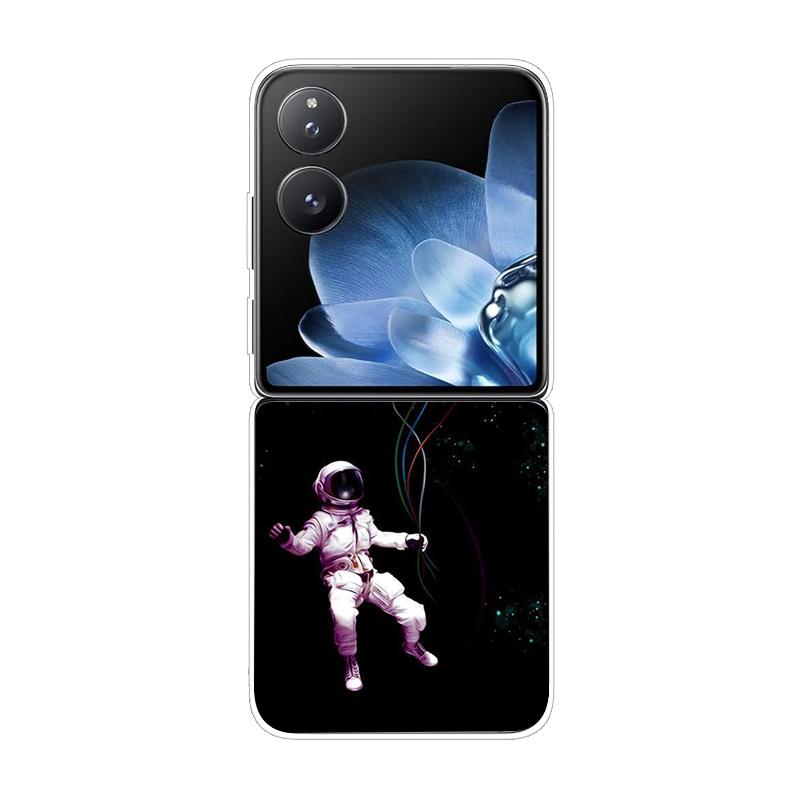 Hard PC Cover For Xiaomi Mix Flip ShockProof Phone Case For Mi Mix Flip 5G Ultra-Thin Back Clear MixFlip Shell Cover Coque Funda