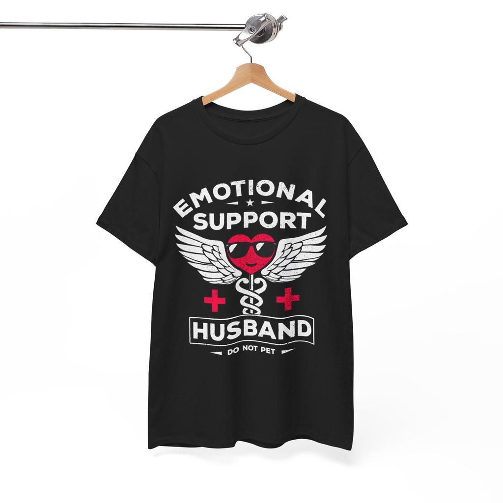 Emotional Support Husband Do Not Pet Shirt, Supportive Husband Men Shirt