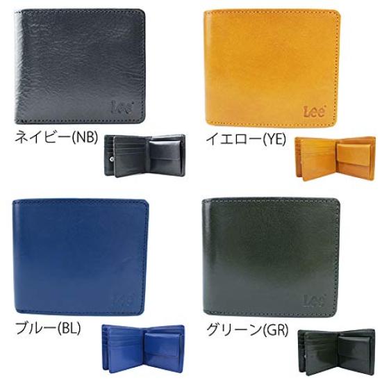 Lee Bifold Wallet Medium Book-Shaped (Italian Leather) [0520234] Red,