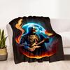 Guitar Blanket Soft Warm Cozy Perfect for Sofa Office Office Chair for All Occasions Modern Unique Gift for Family and Friends Camping