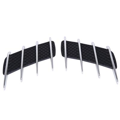 2 Universal Car Air Flow Vent Fender Side Door Bonnet Decals Auto Sticker DIY