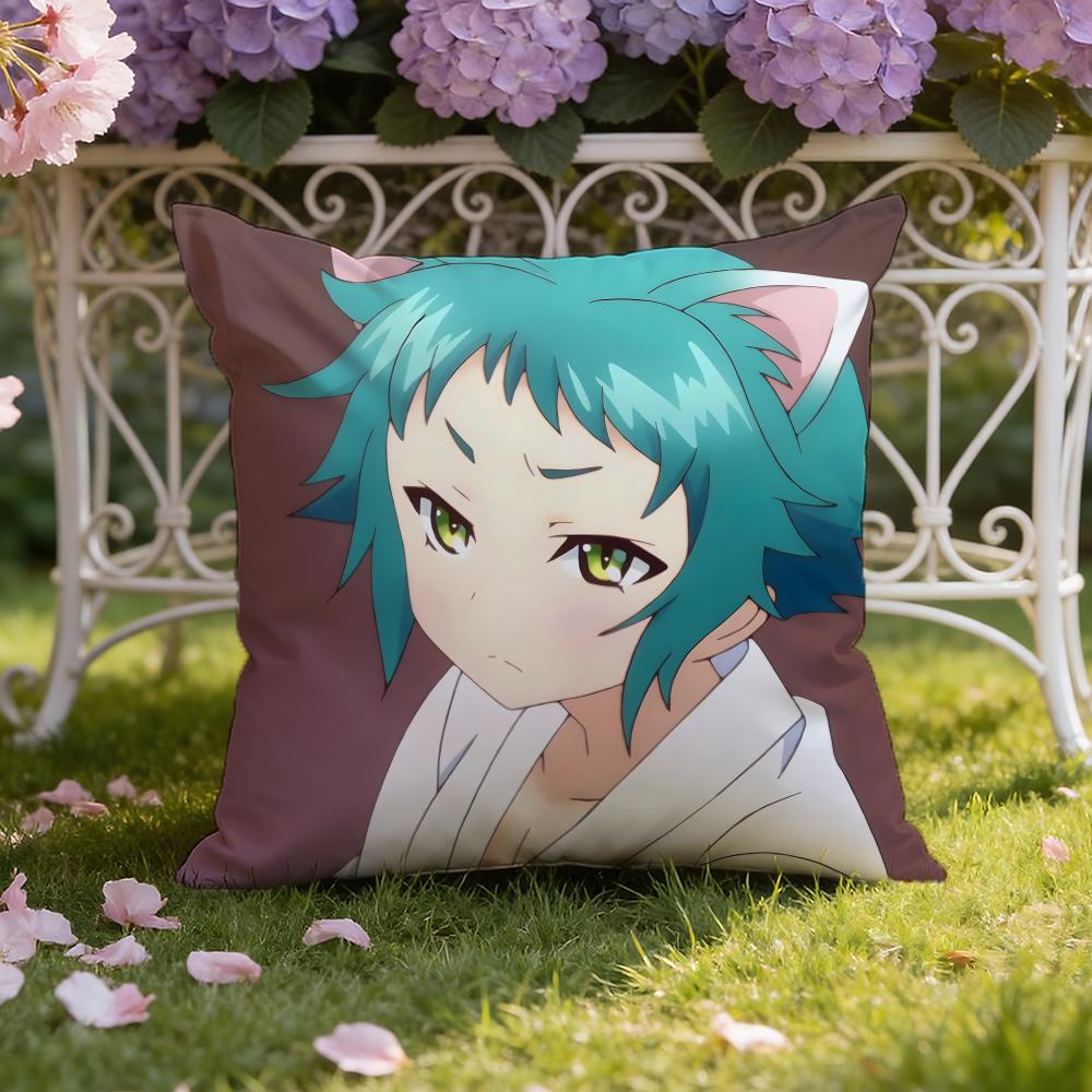 

Anime Y-Yuuna and the H-Haunted Hot Springs Cushion Cover Home & Car Dual-Scene Pillow Cover: Reversible for Premium Comfort 30X30cm