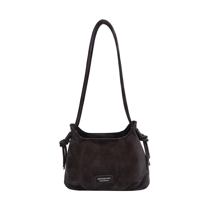 

Fashi Simple and Versatile Crossbody Bags for Women Large Capacity Casual Shoulder Bag Lightweight Textured Casual Bucket Bag