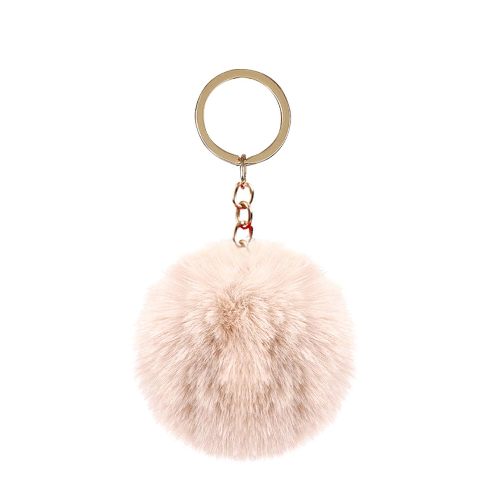 

Брелок-подвеска в виде шара-кролика 8 см, брелок-подвеска в виде шара-кролика, аксессуары One Size бежевый