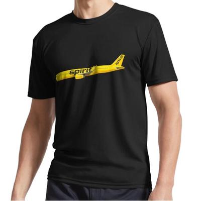New Spirit Airlines A321 Active Logo T- Shirt Funny S To 5XL
