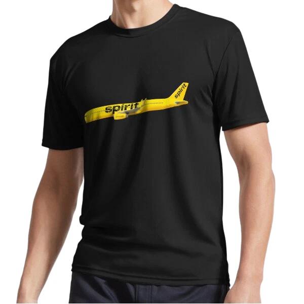 New Spirit Airlines A321 Active Logo T- Shirt Funny S to 5XL XL