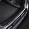 Carbon Fiber Car Trunk Rear Bumper Sticker Guard Plate Protector For Porsche Cayenne Panamera Macan Boxster 911 Carrera-GT 928 944 968