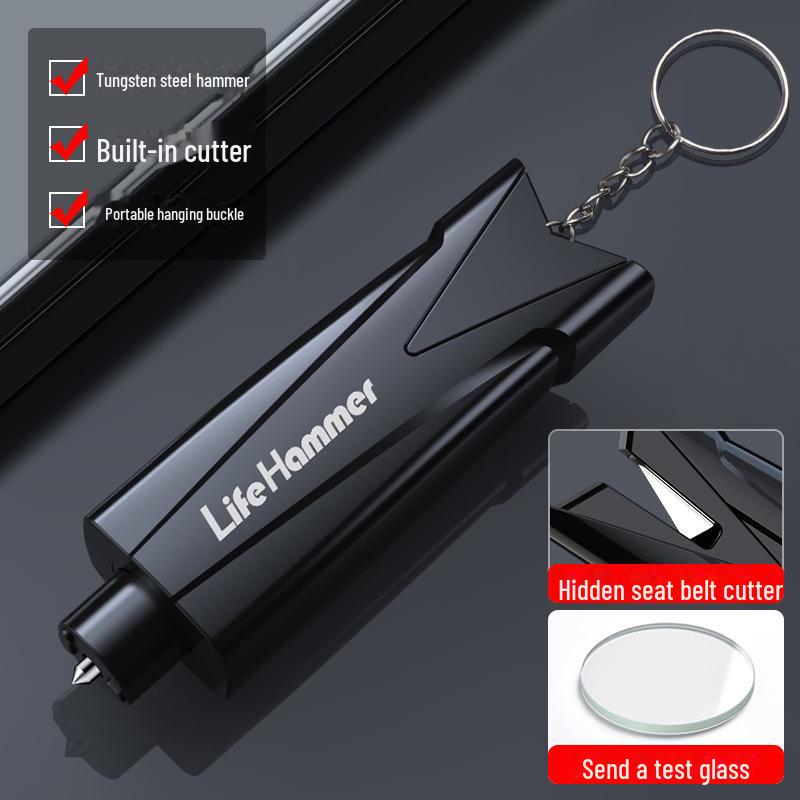

Аварийный молоток для разбивания окон автомобиля: Многофункциональный инструмент для стеклянной эвакуации