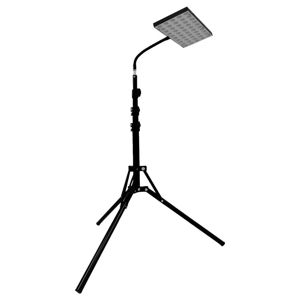 Adjustable Floor Stand Red Light Therapy Lamp - Single/Double Head with Tripod Gooseneck