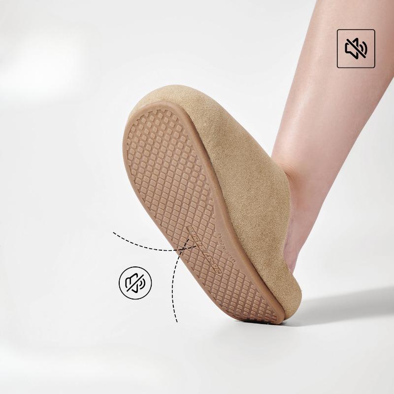 New Indoor Silent, Anti-slip, Warm and Fleece Cotton Shoes and Slippers